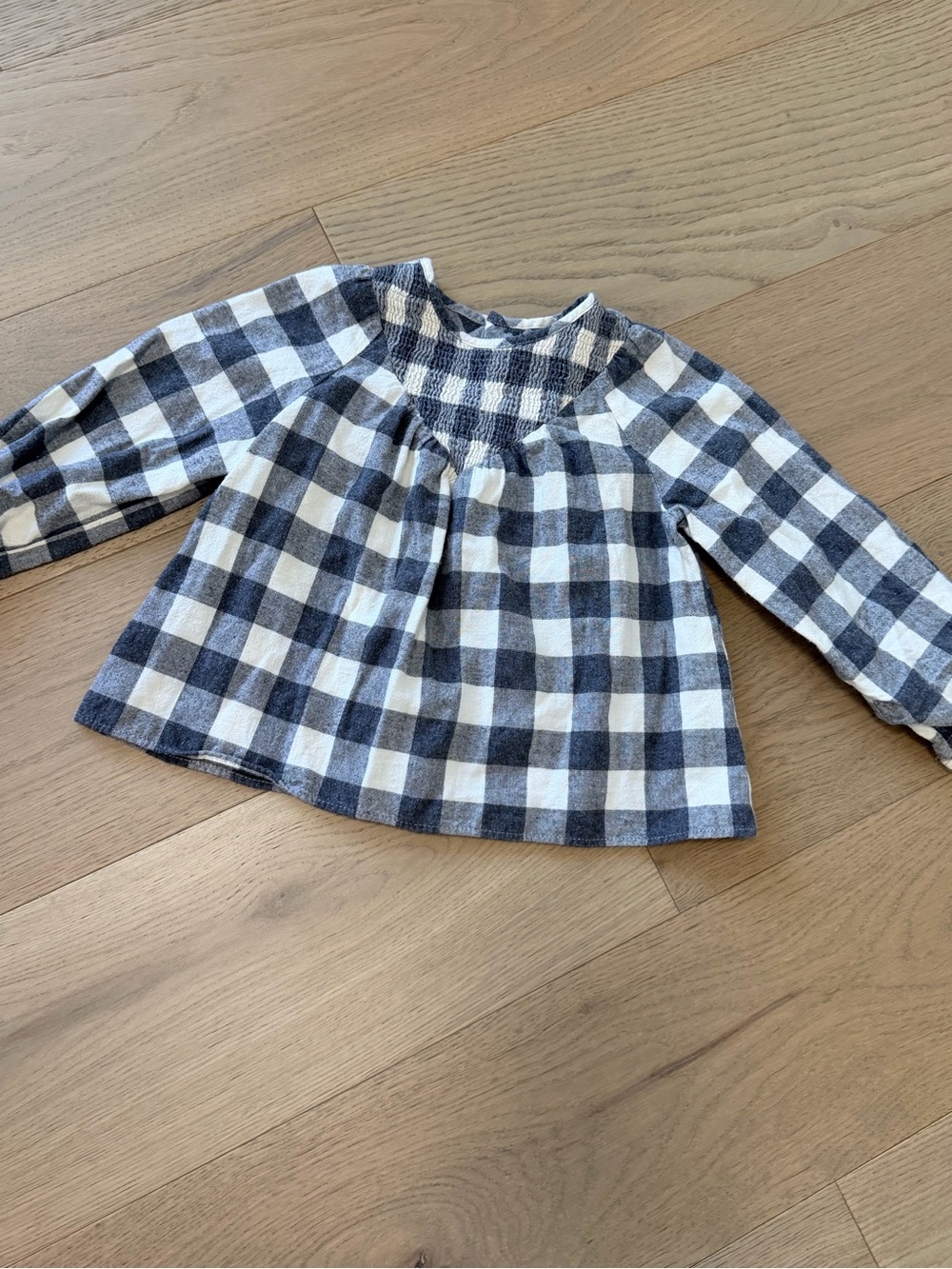 Zara kids gingham top
